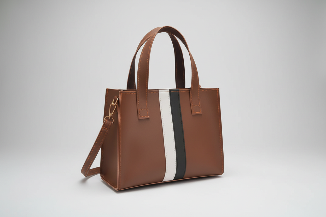 classic everyday tote bag Brown 1st Look 1