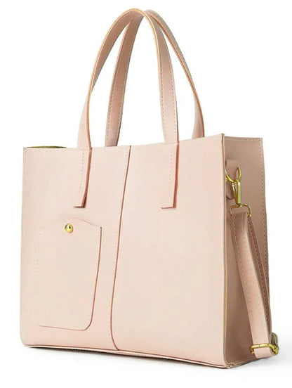 classic everyday tote bagPeach Offwhite 1st Look 4
