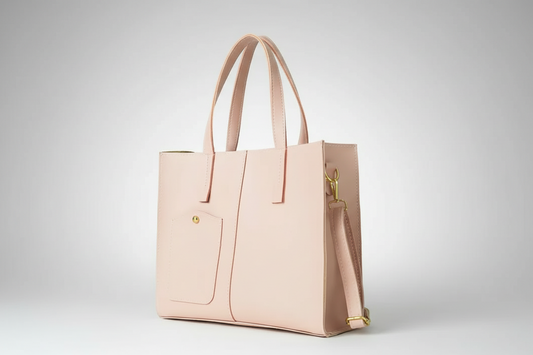 classic everyday tote bagPeach Offwhite 1st Look 4