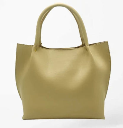 classic everyday tote bag Olive Green 1st Look 3