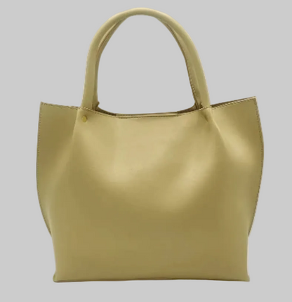 classic everyday tote bag Olive Green 1st Look 3