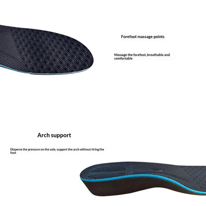 Magnetic Massage EVA Cushioned Sports Leisure Height-increasing Insoles