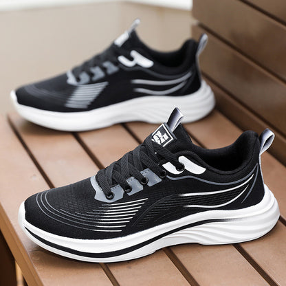 Mens Shoes Breathable Soft-soled Lightweight Sports And Casual Footwear