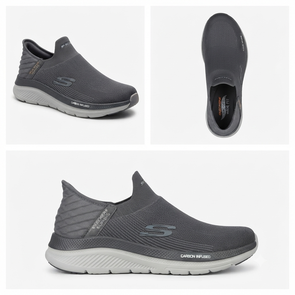 1 New Men's Sports Casual Shoes Fashion SKM02 Slip in