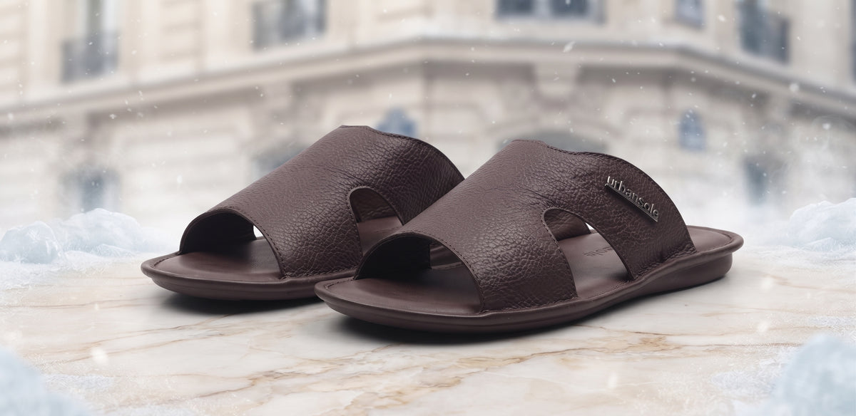 1 Premium Leather Slipper 5153