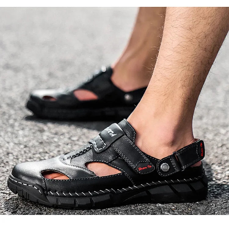 Men Summer Shoes Summer New Outdoor Beach Sandals Comfortable Non Slip Height Increase Sport Sandals Large Size Men Sandals