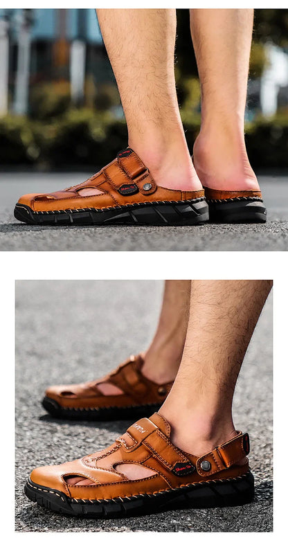 Men Summer Shoes Summer New Outdoor Beach Sandals Comfortable Non Slip Height Increase Sport Sandals Large Size Men Sandals