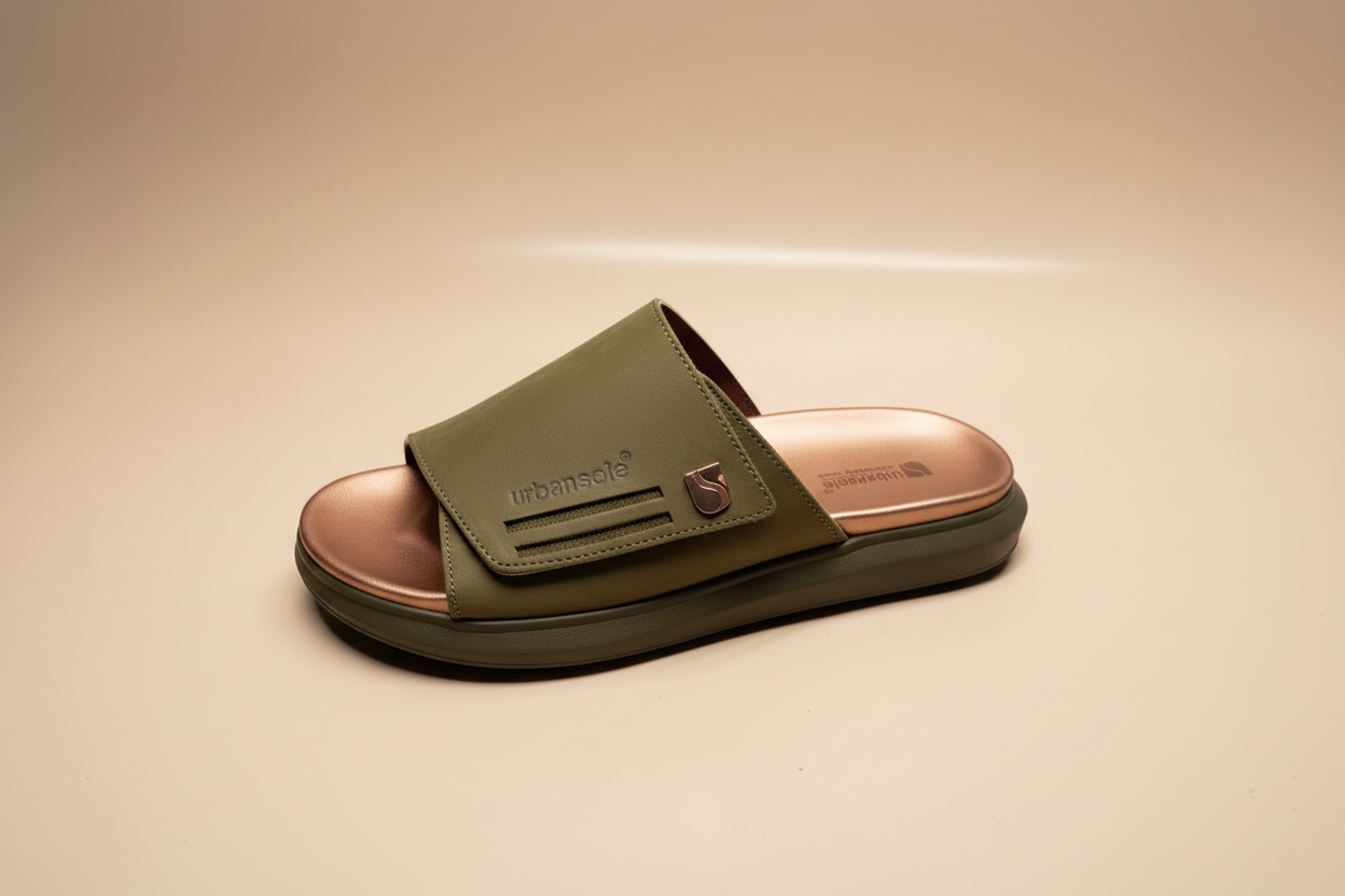 Premium Leather Slipper US-6357