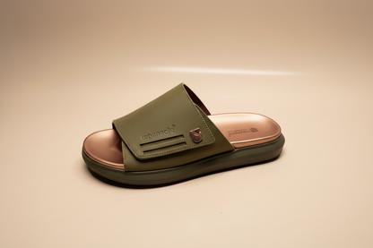 Premium Leather Slipper US-6357